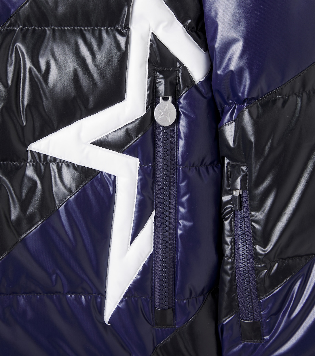 Super Mojo chevron down ski jacket | Perfect Moment Kids