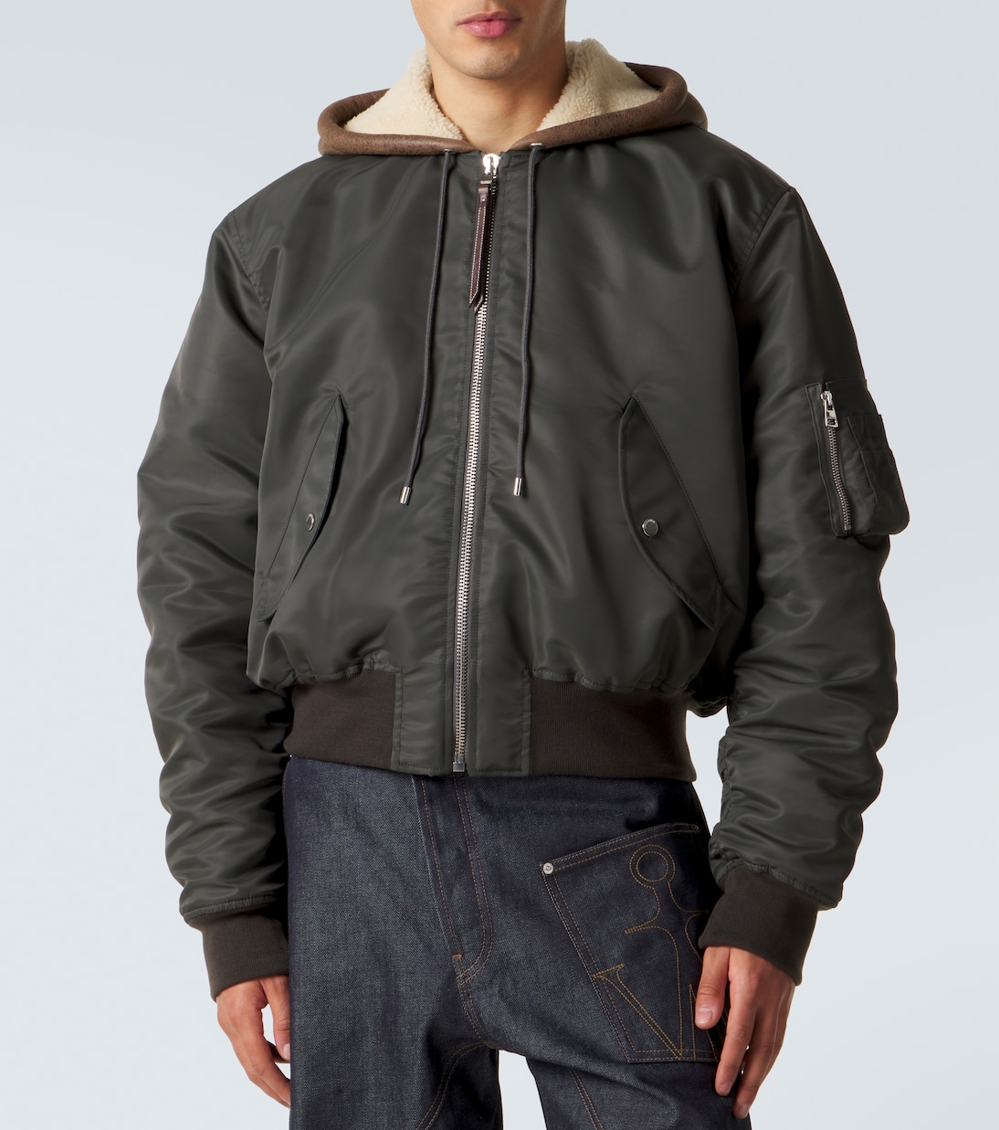 Bomberjacke mit Shearling | JW Anderson