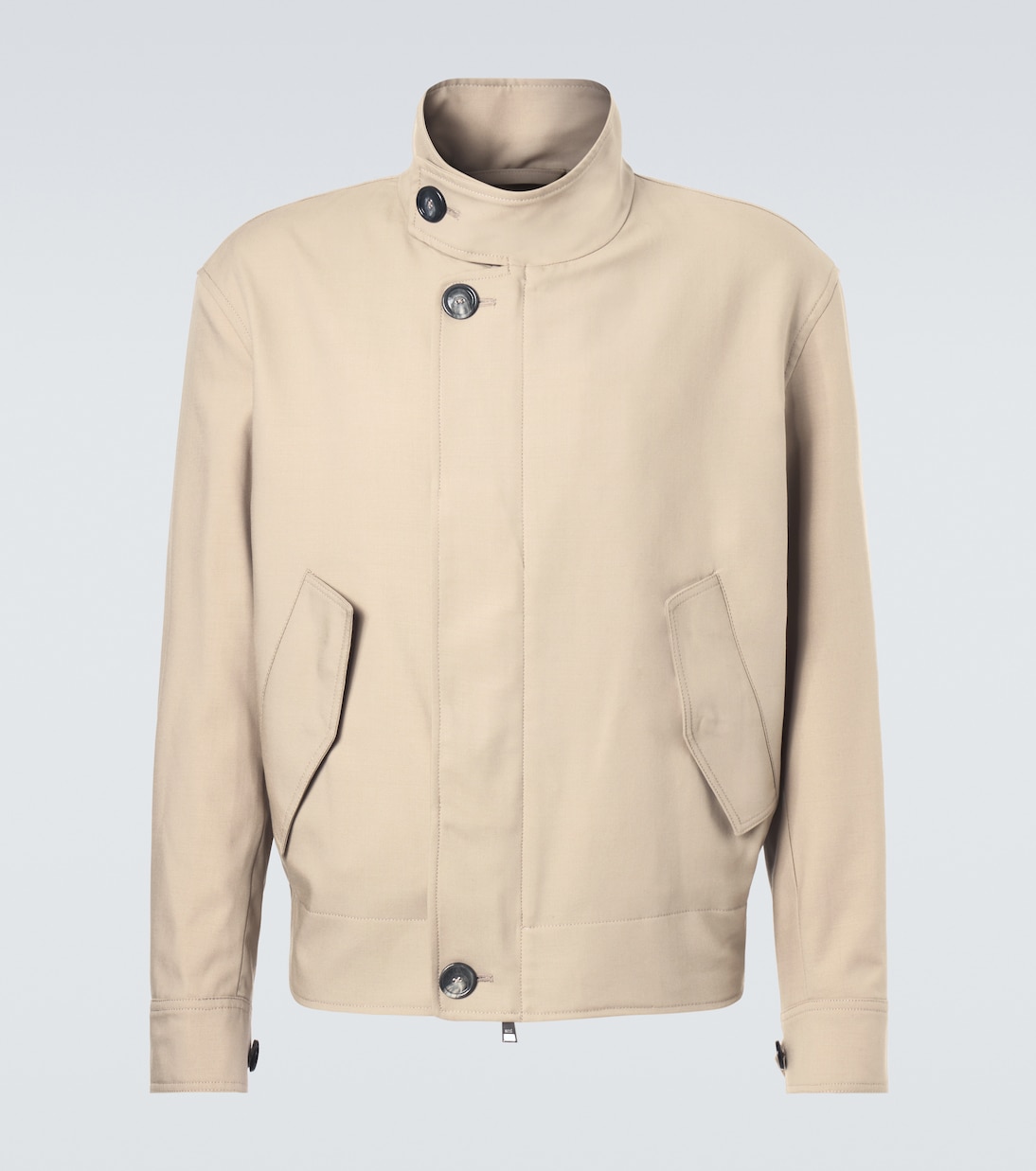 Jacke aus Schurwoll-Gabardine | Ami Paris