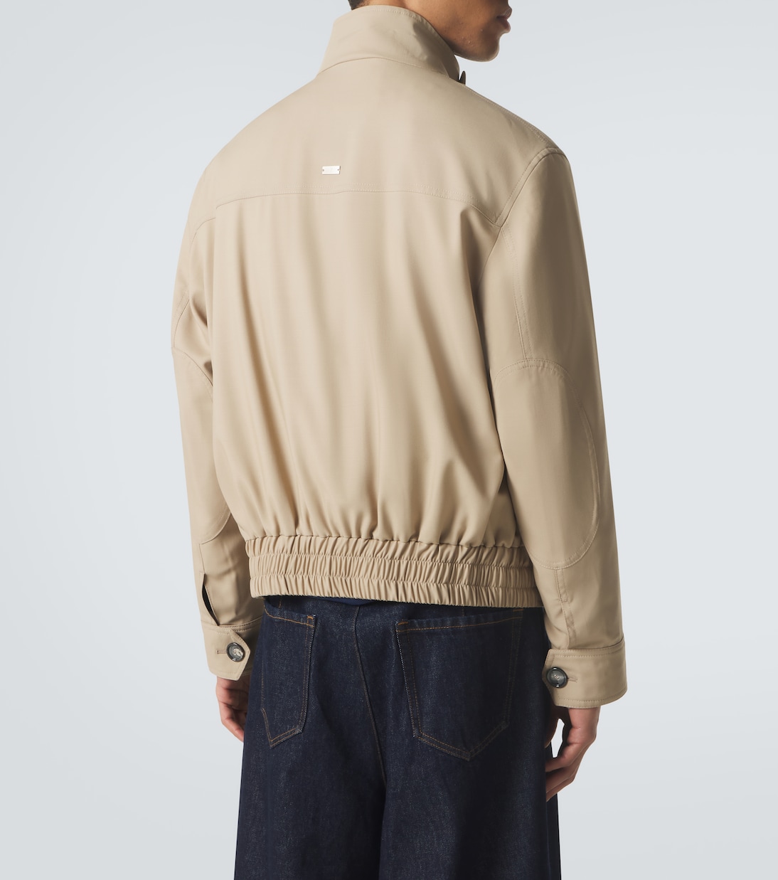 Jacke aus Schurwoll-Gabardine | Ami Paris