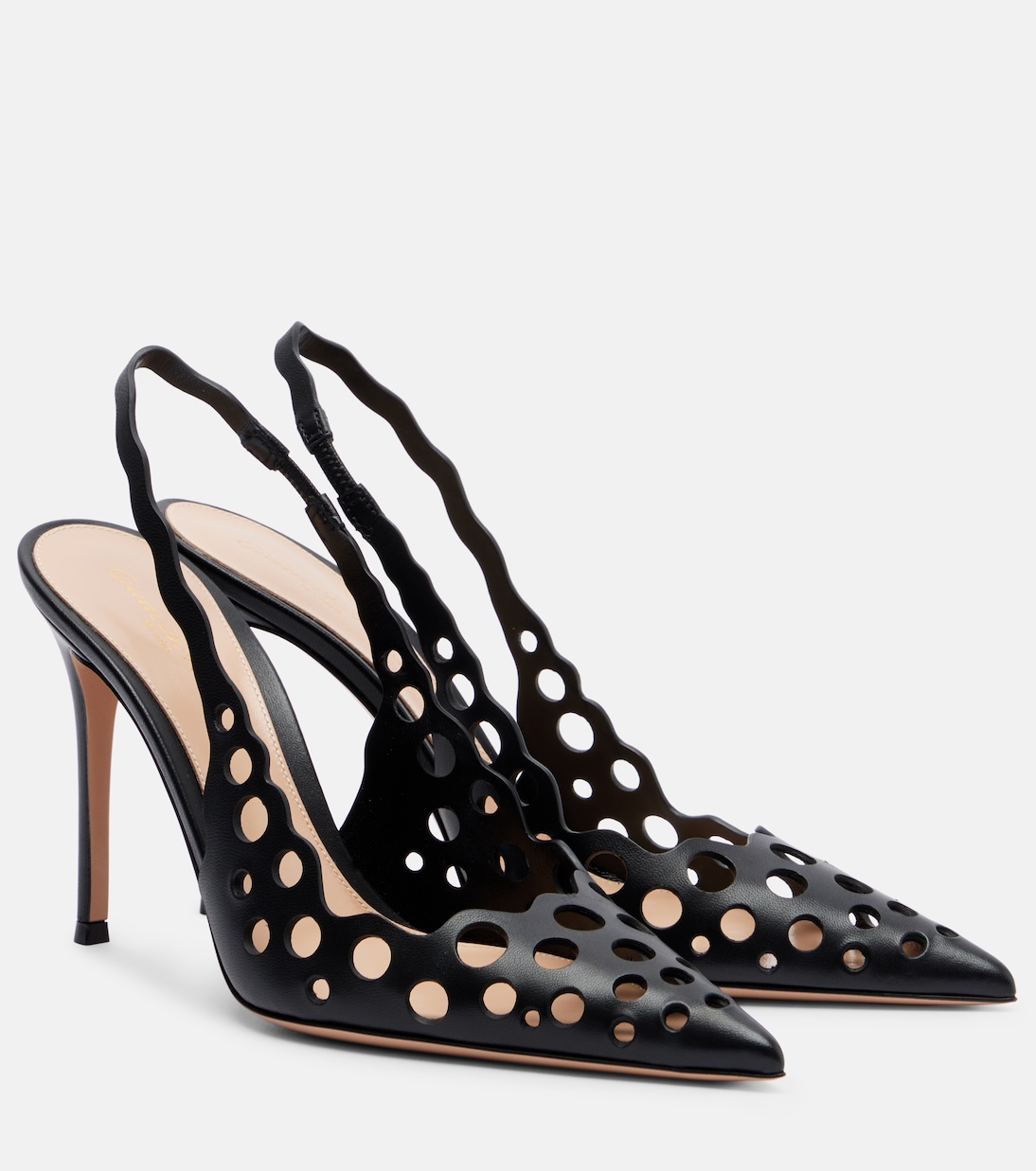 Slingback-Pumps 95 aus Leder | Gianvito Rossi
