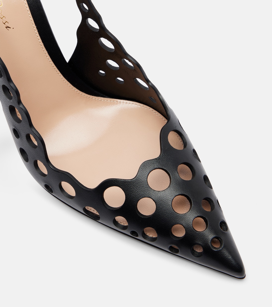 Slingback-Pumps 95 aus Leder | Gianvito Rossi