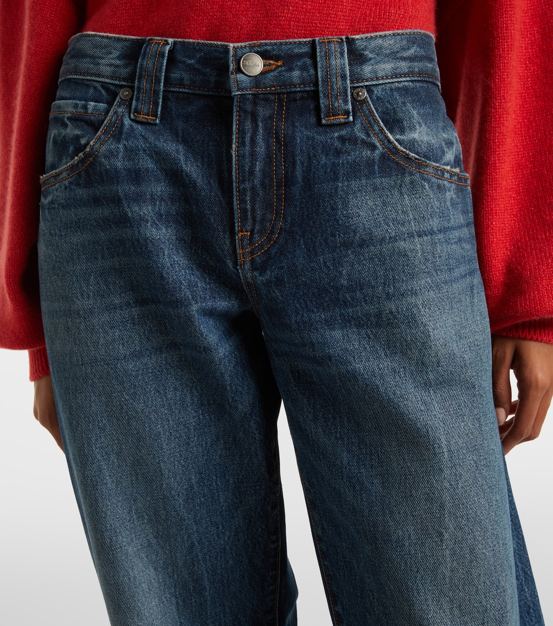 Jeans barrel Karo | Khaite