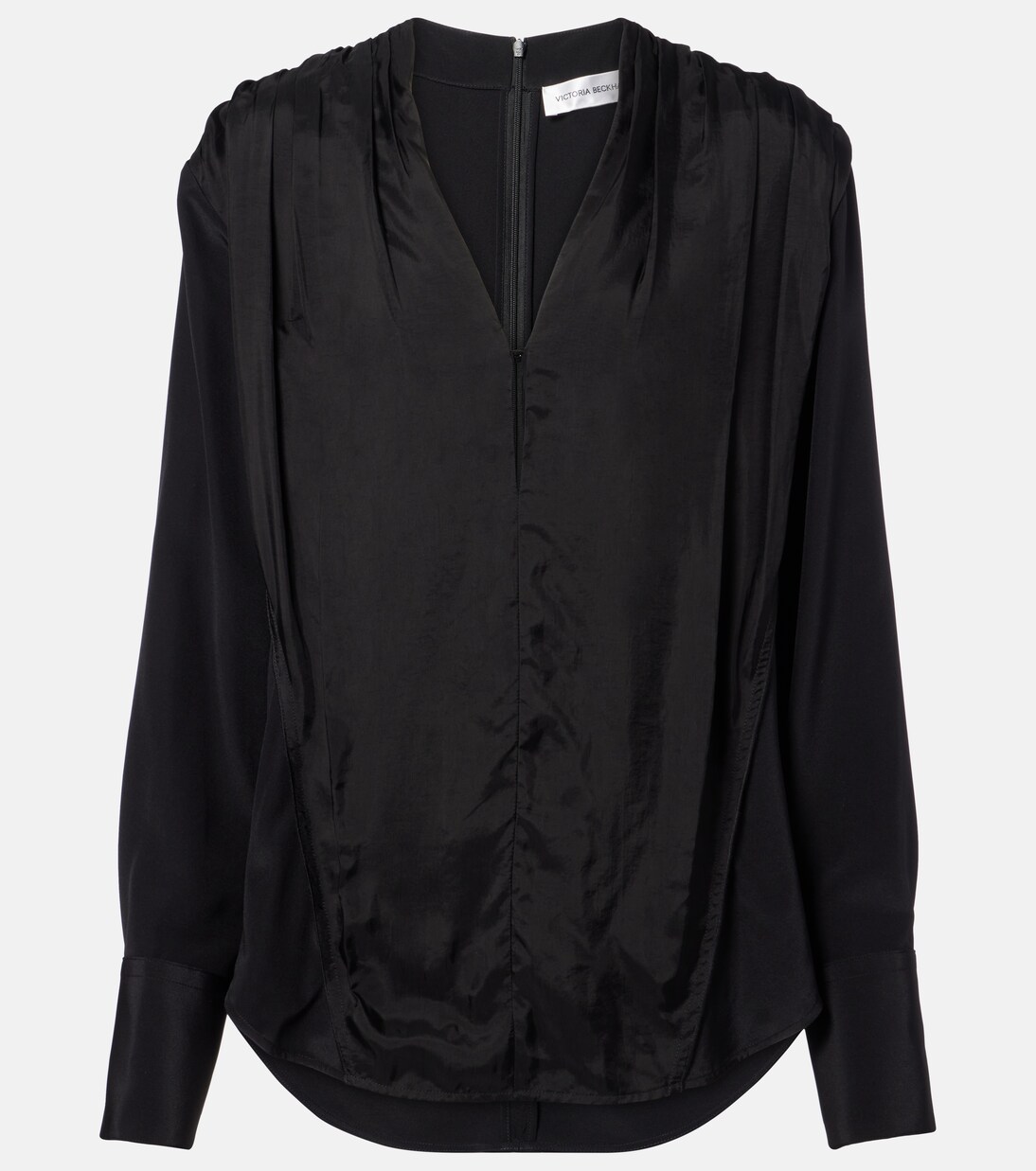 Silk crêpe de chine blouse | Victoria Beckham