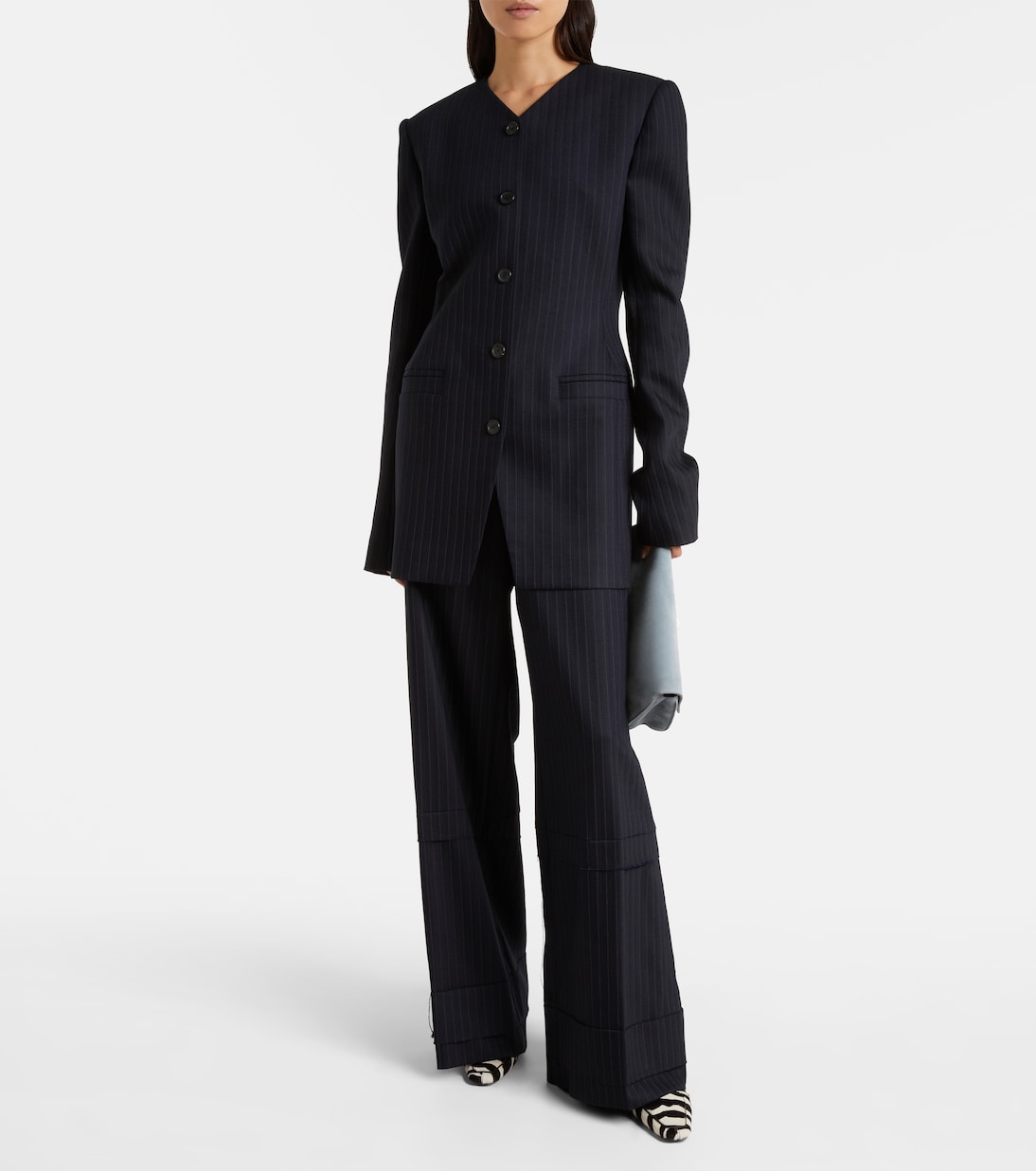 Salones Celia 50 de pelo de becerro estampados | Khaite