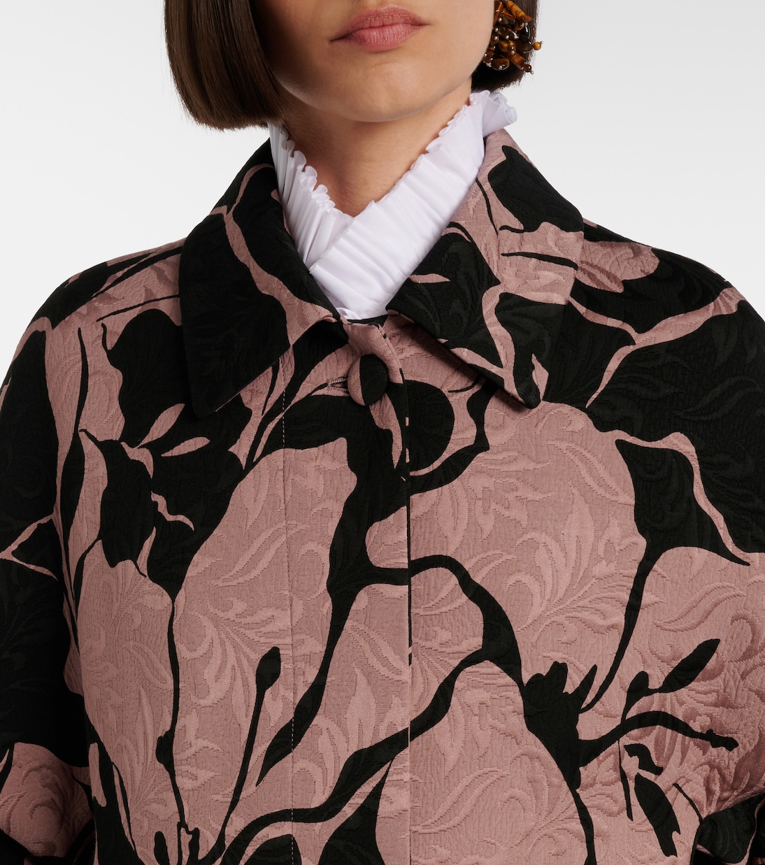 Floral coat | Dries Van Noten