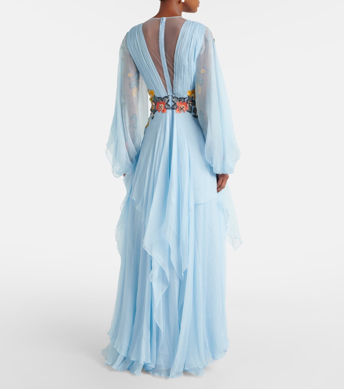 Robe aus Seide | Costarellos