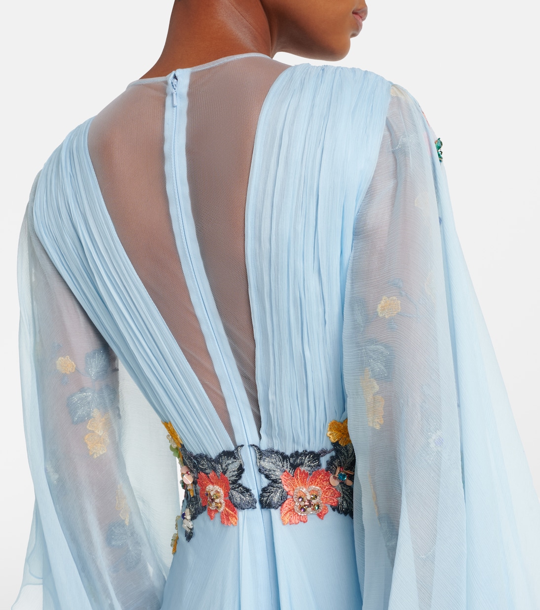 Robe aus Seide | Costarellos