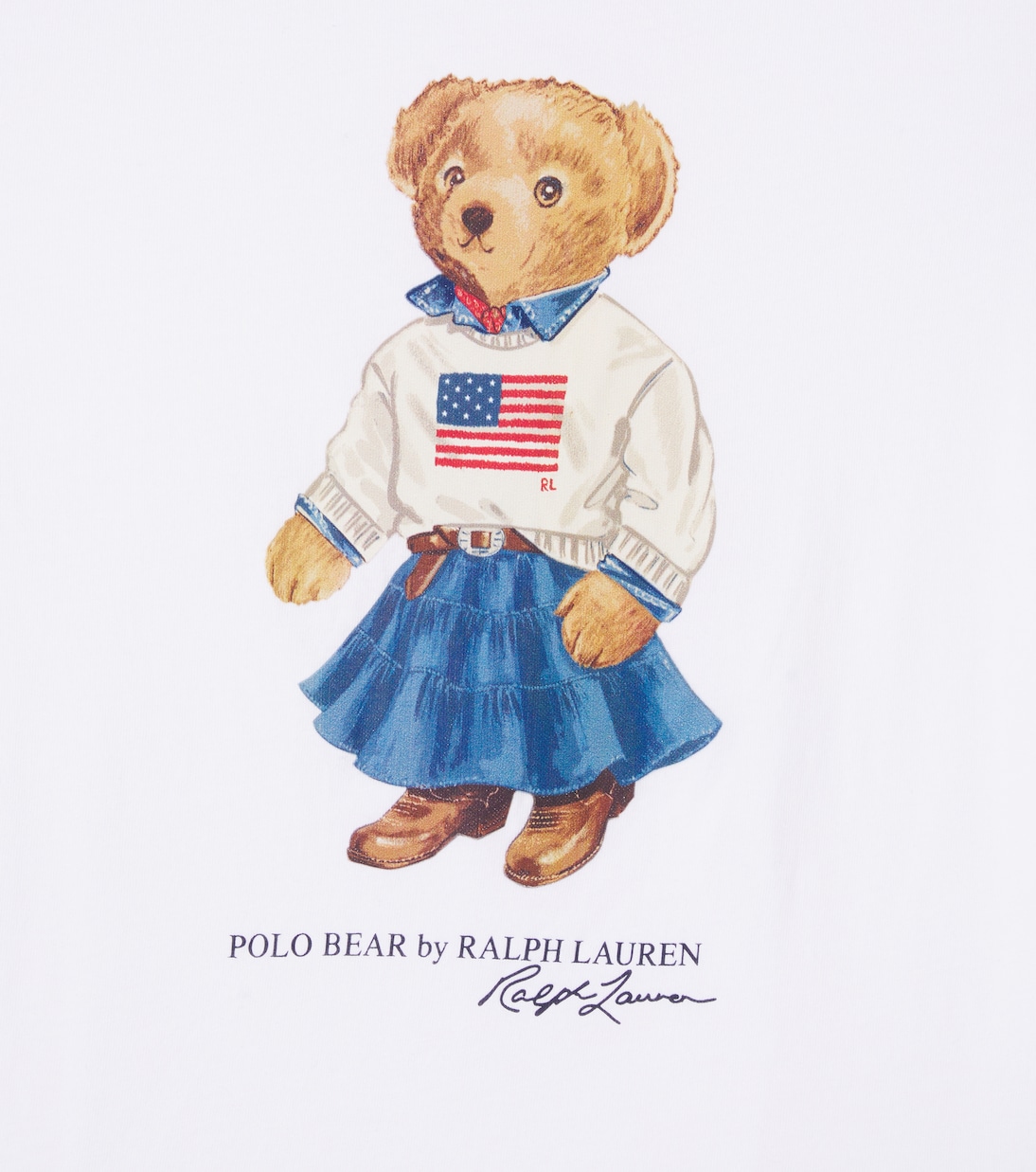 T-shirt Polo Bear en coton | Polo Ralph Lauren Kids