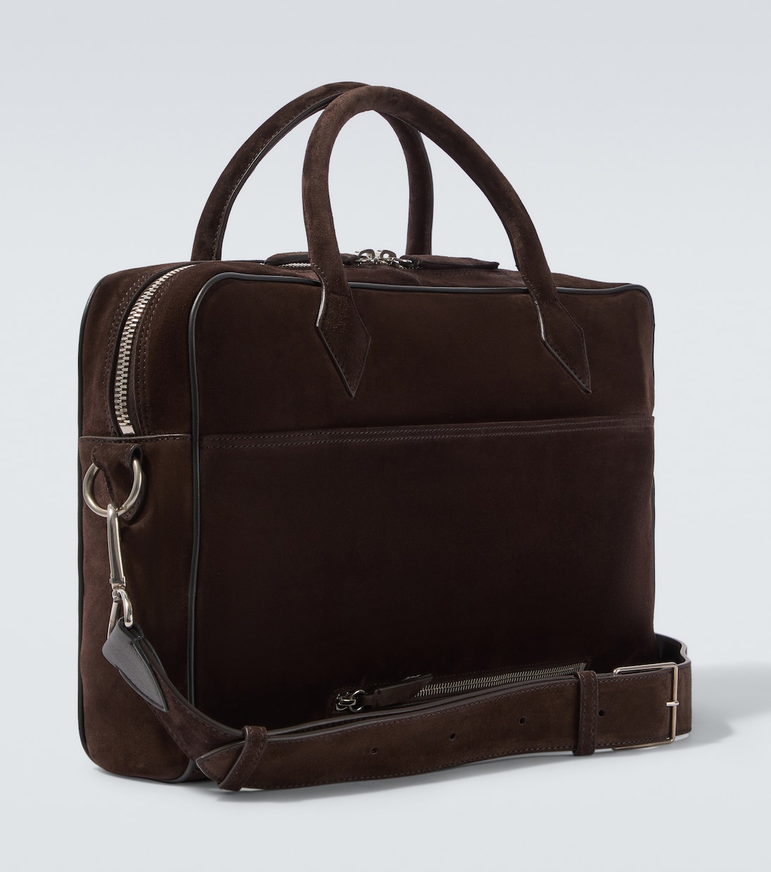 Closer Slim suede briefcase | Métier