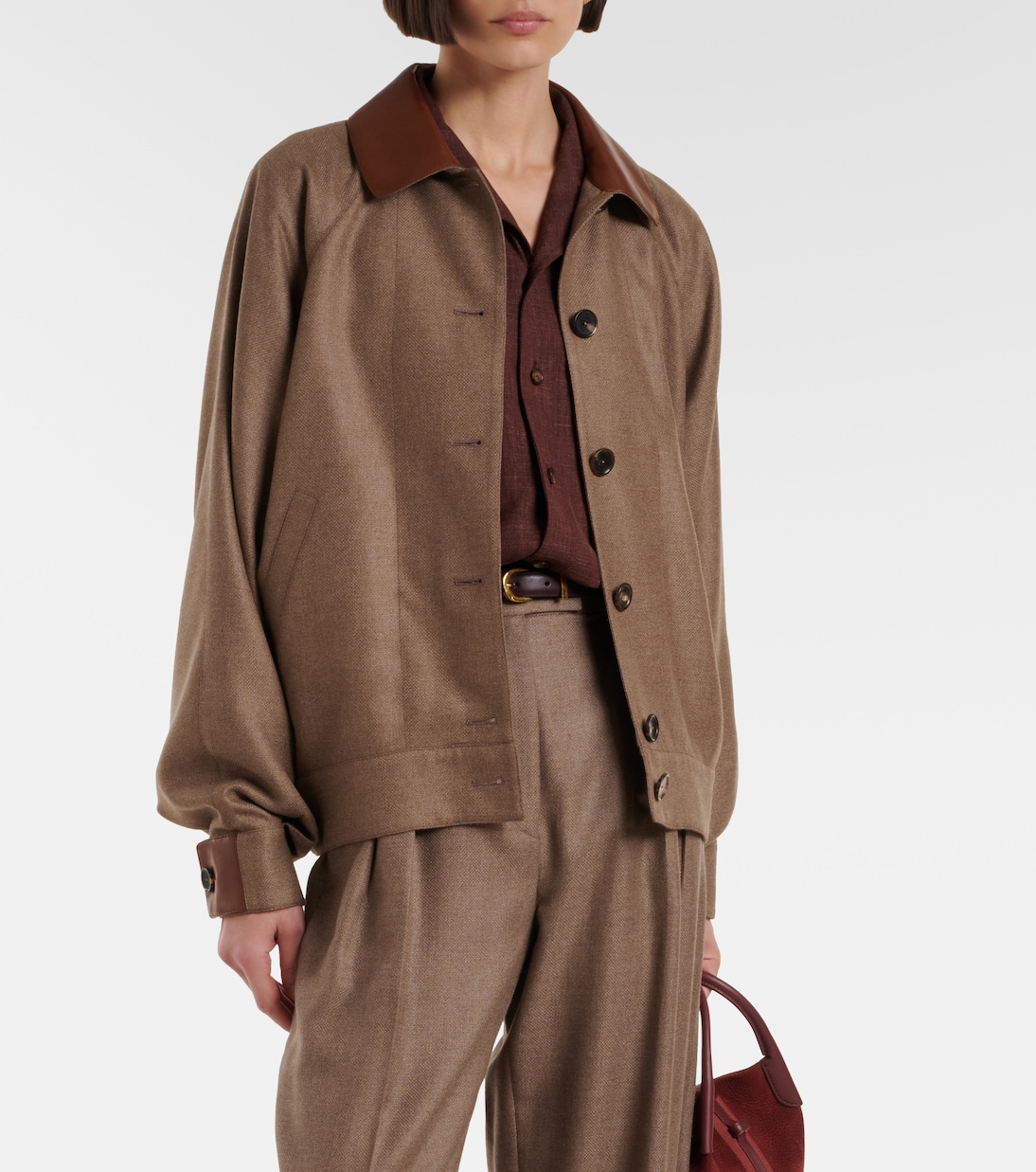 Veste bomber Kiefer en cachemire et soie | Loro Piana