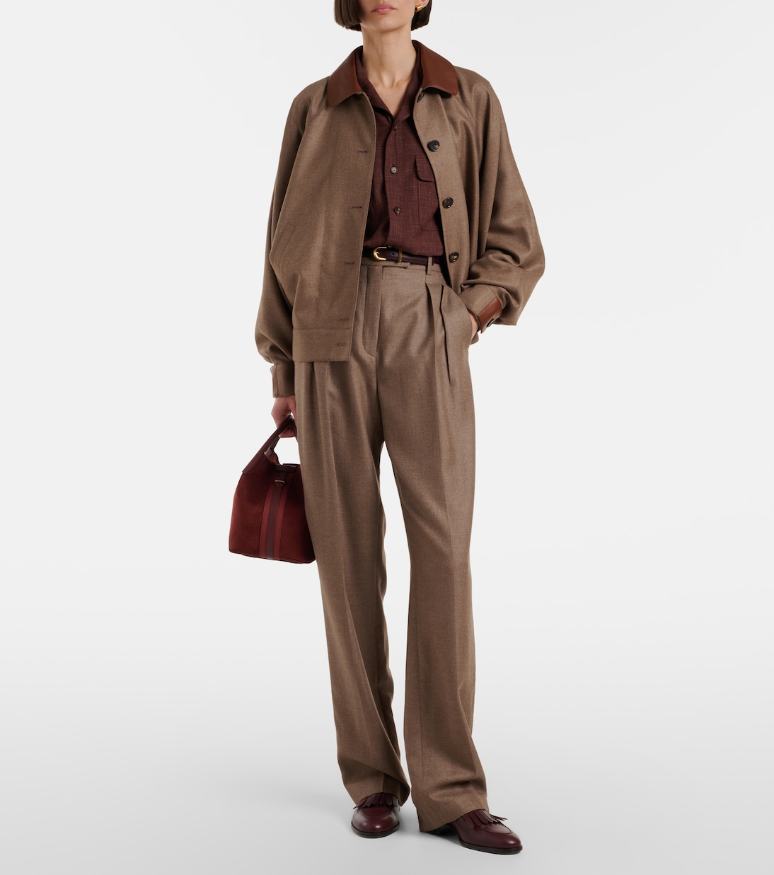 Veste bomber Kiefer en cachemire et soie | Loro Piana