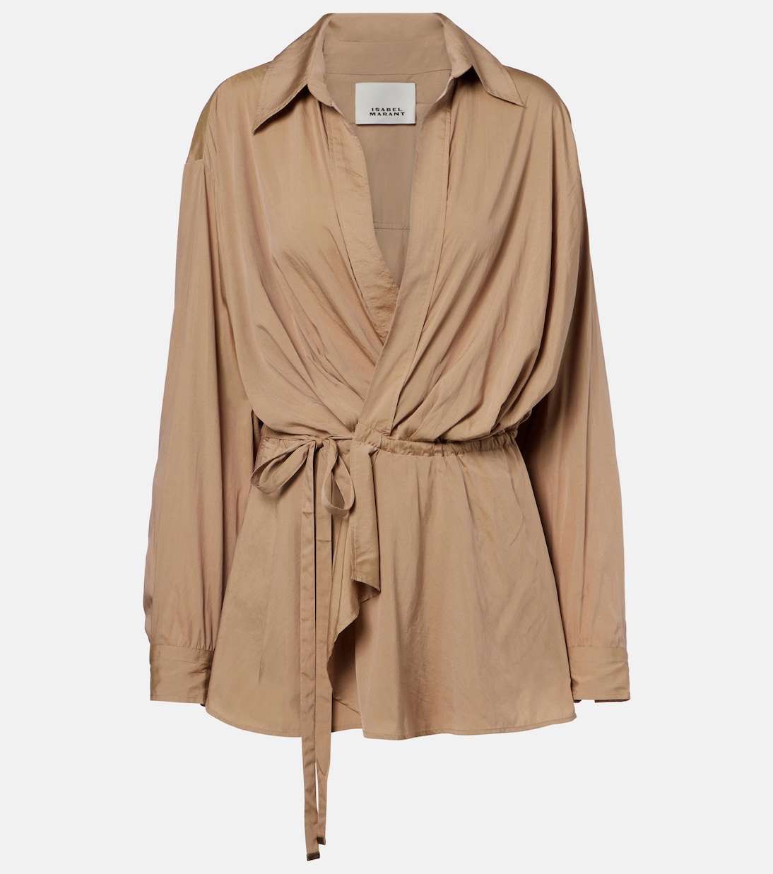 Wickel-Top Keren aus Satin | Isabel Marant