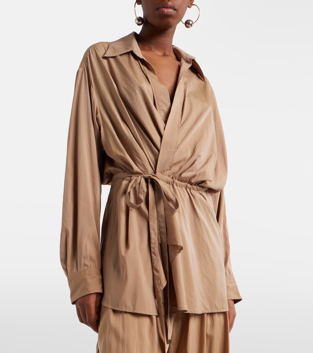 Wickel-Top Keren aus Satin | Isabel Marant