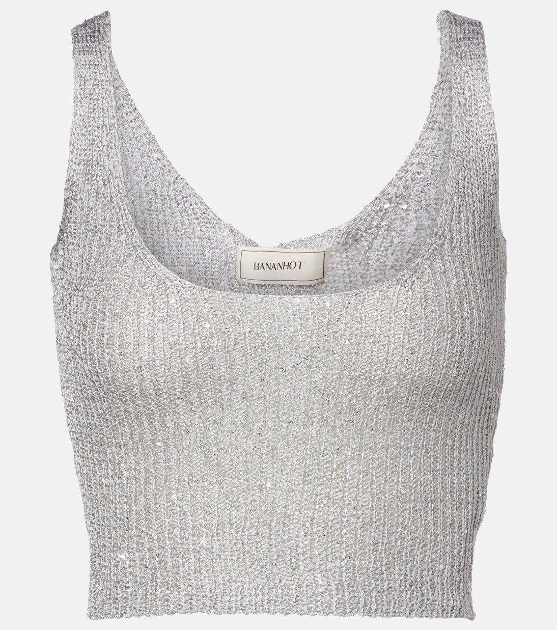 Aretha sequined crop top | Bananhot