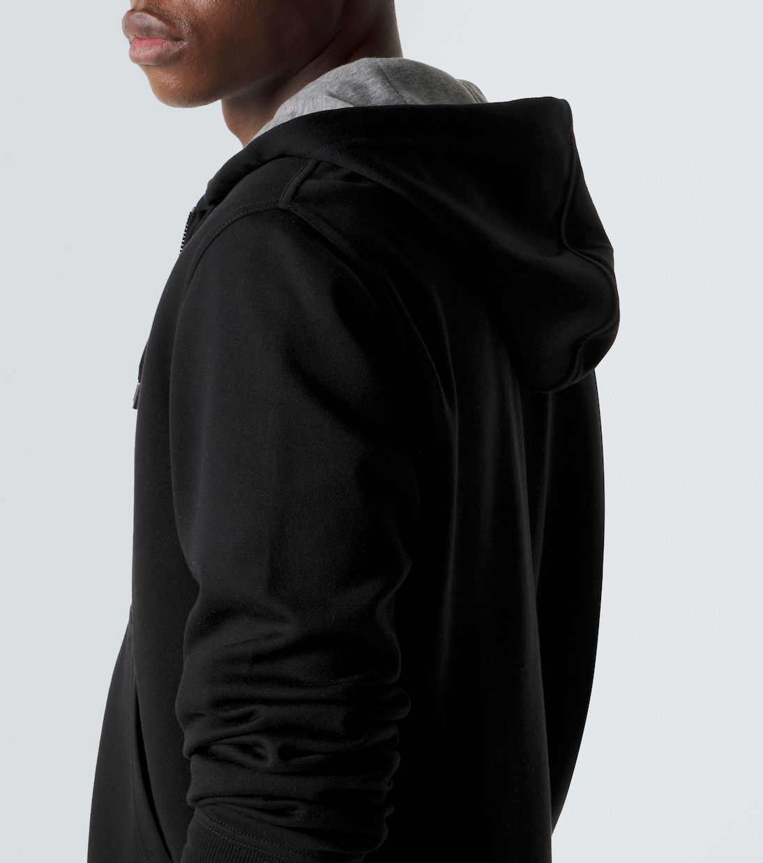 Sweat à capuche en coton mélangé | Brunello Cucinelli