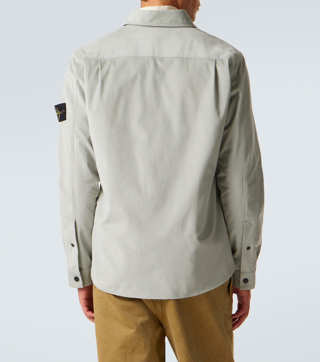 Compass cotton corduroy overshirt | Stone Island