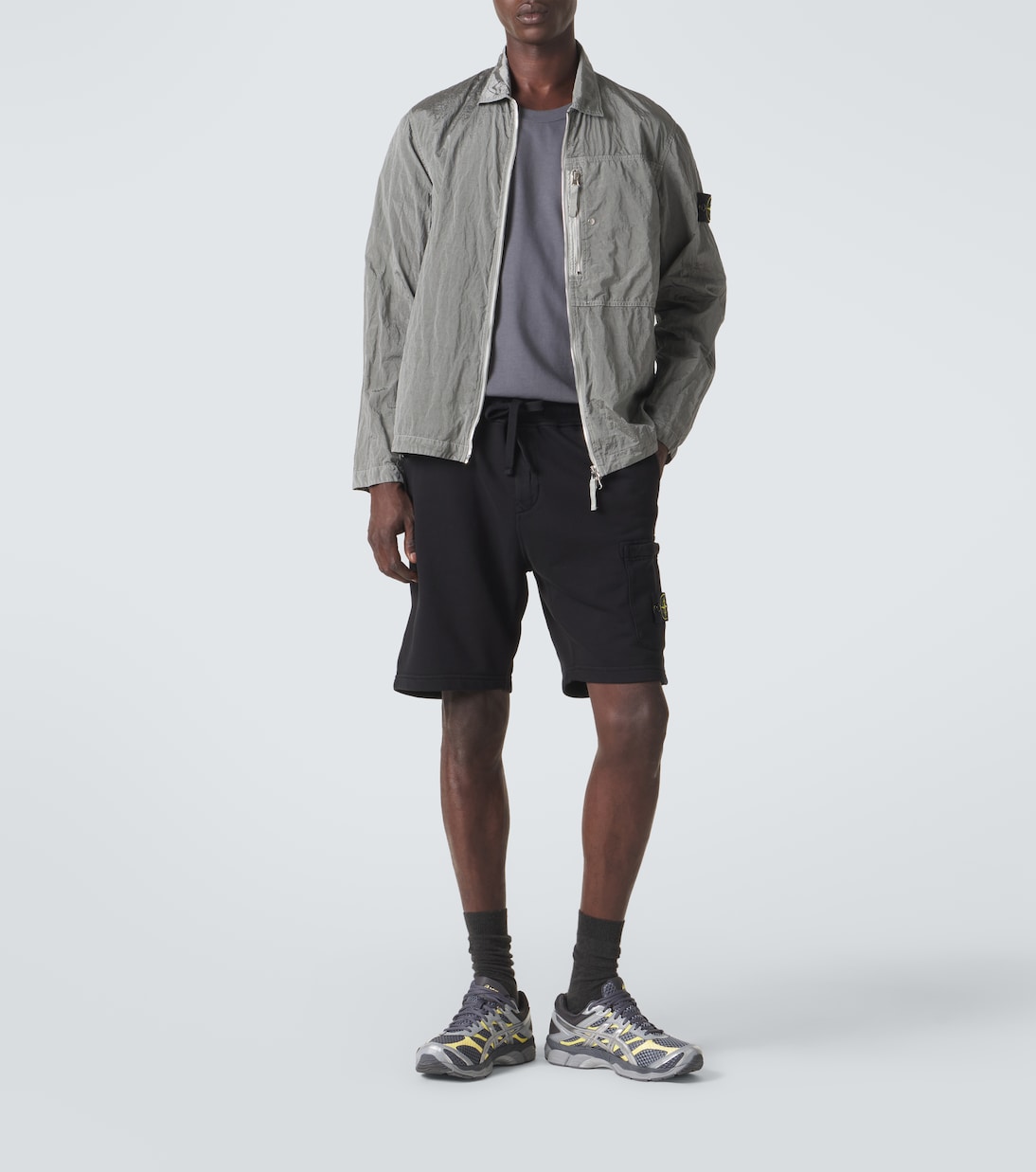 Compass cotton shorts | Stone Island