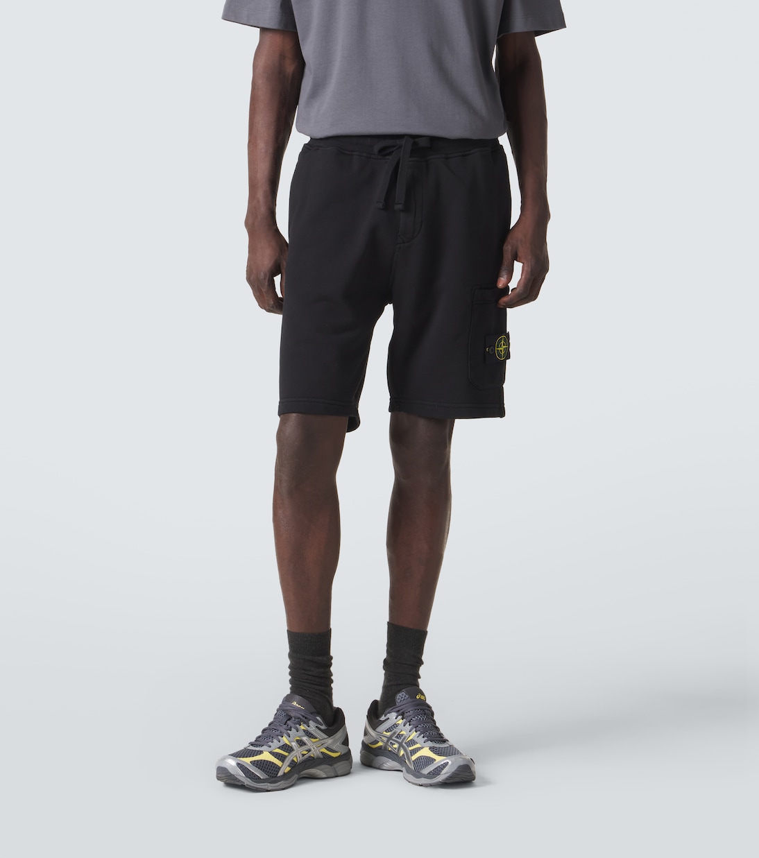 Compass cotton shorts | Stone Island