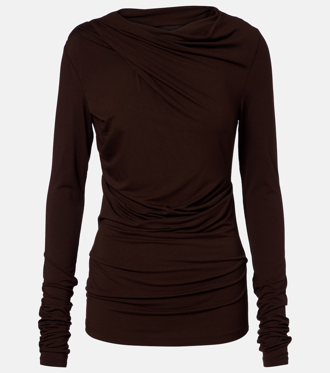 Draped jersey top | Entire Studios