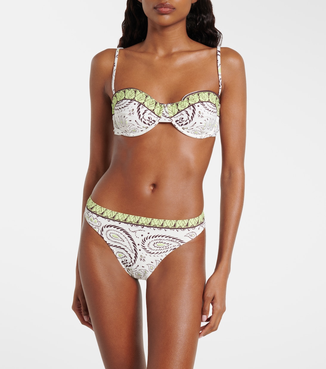 Printed bikini bottoms | Tory Burch