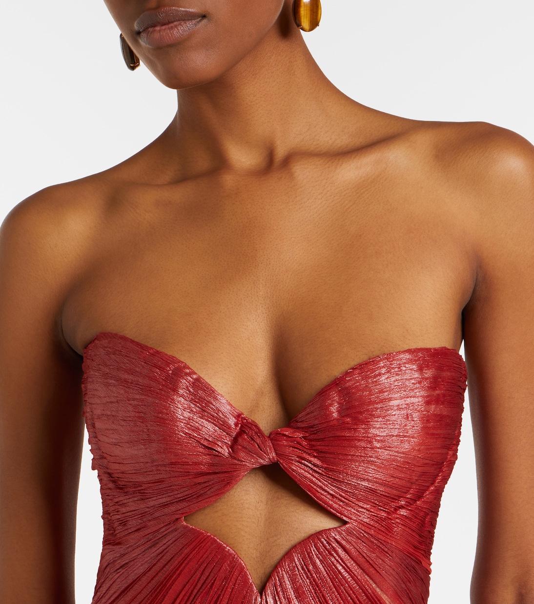 Robe bustier Rachel en soie | Maria Lucia Hohan