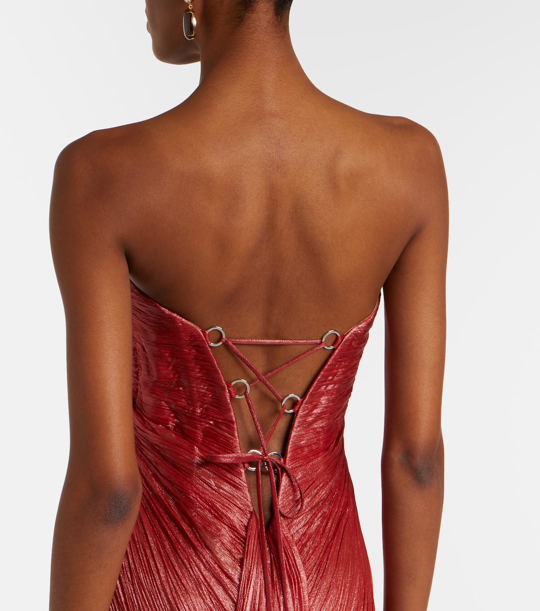 Robe bustier Rachel en soie | Maria Lucia Hohan