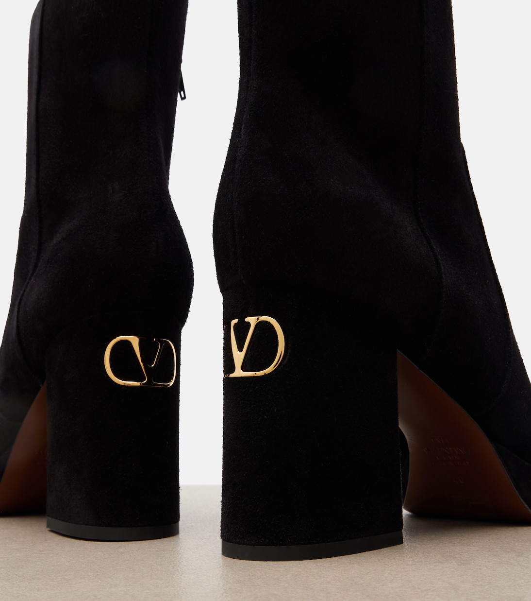 Fawcette VLogo suede ankle bots | Valentino Garavani