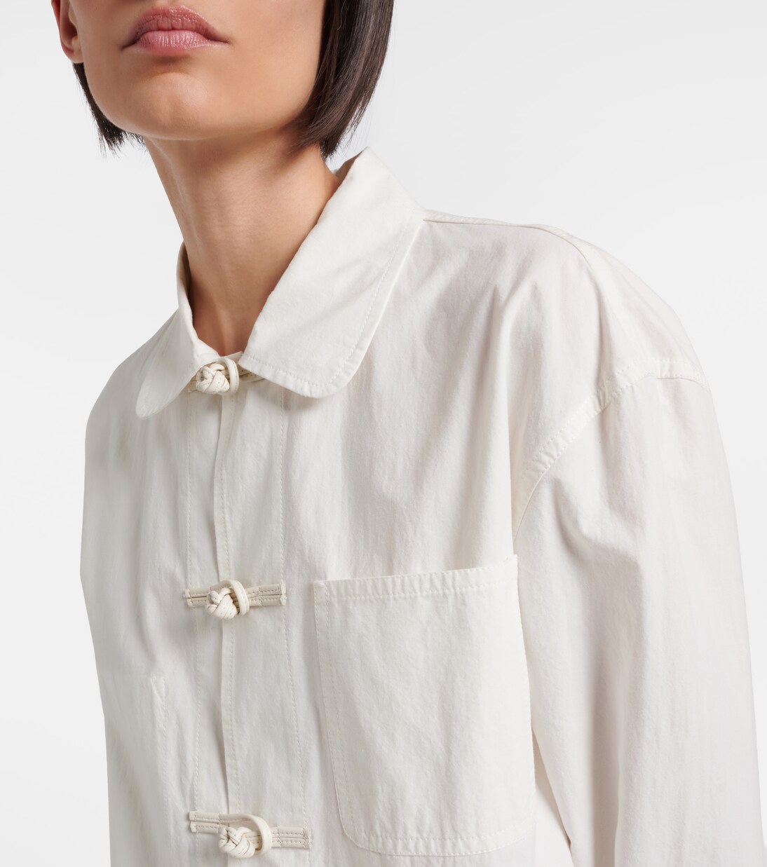 Behati cotton poplin jacket | The Row