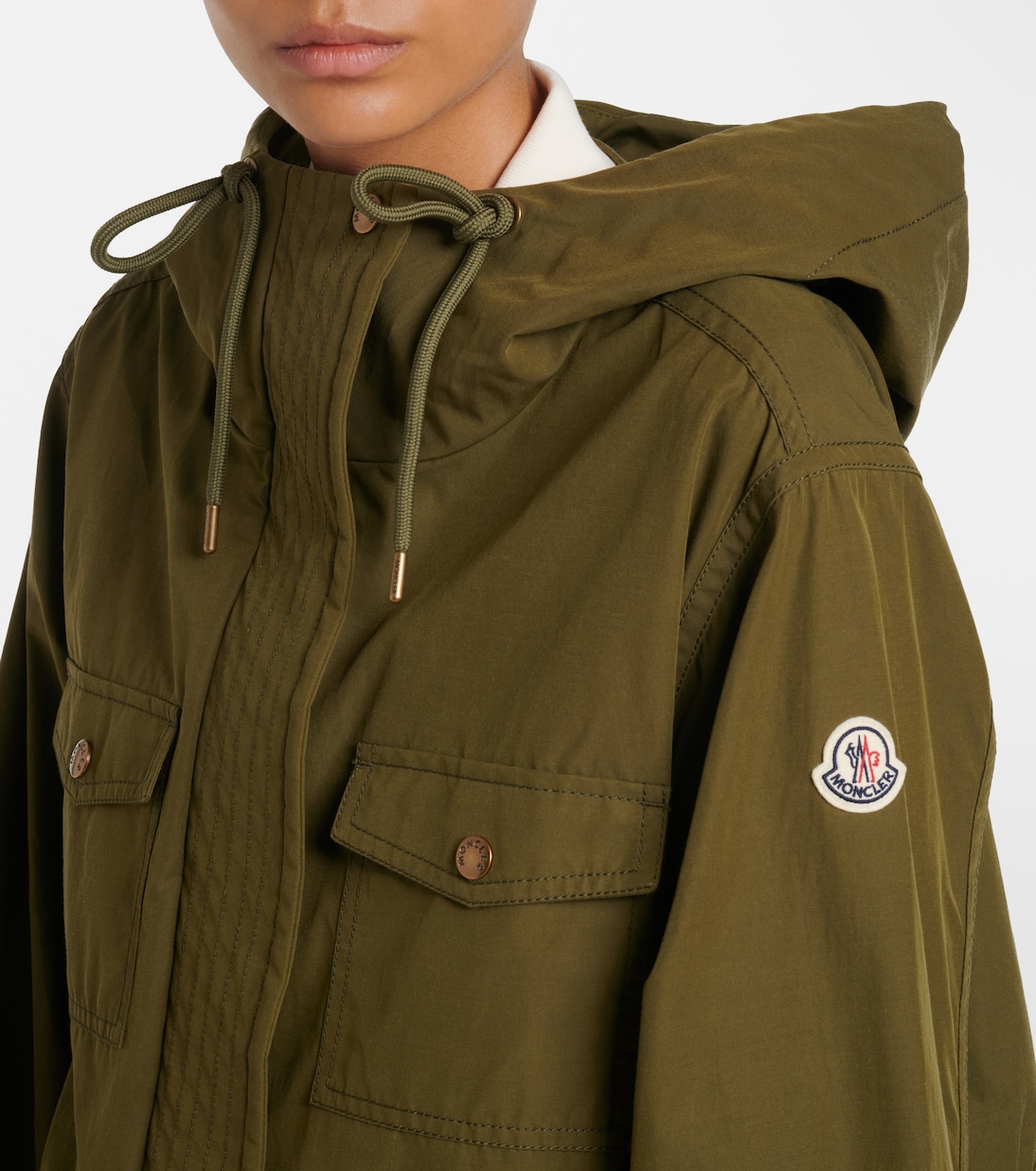 Serin hooded canvas jacket | Moncler
