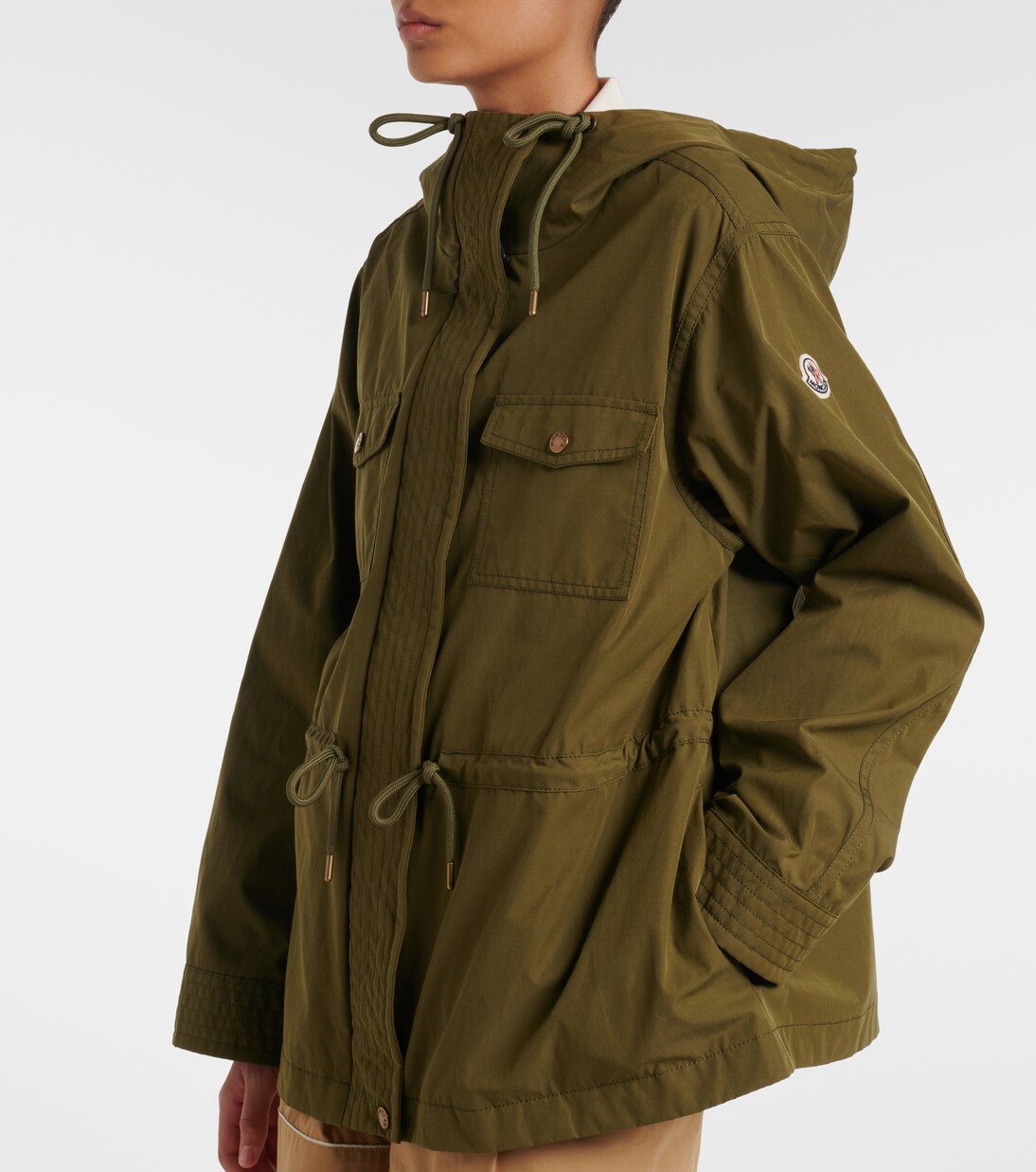 Serin hooded canvas jacket | Moncler