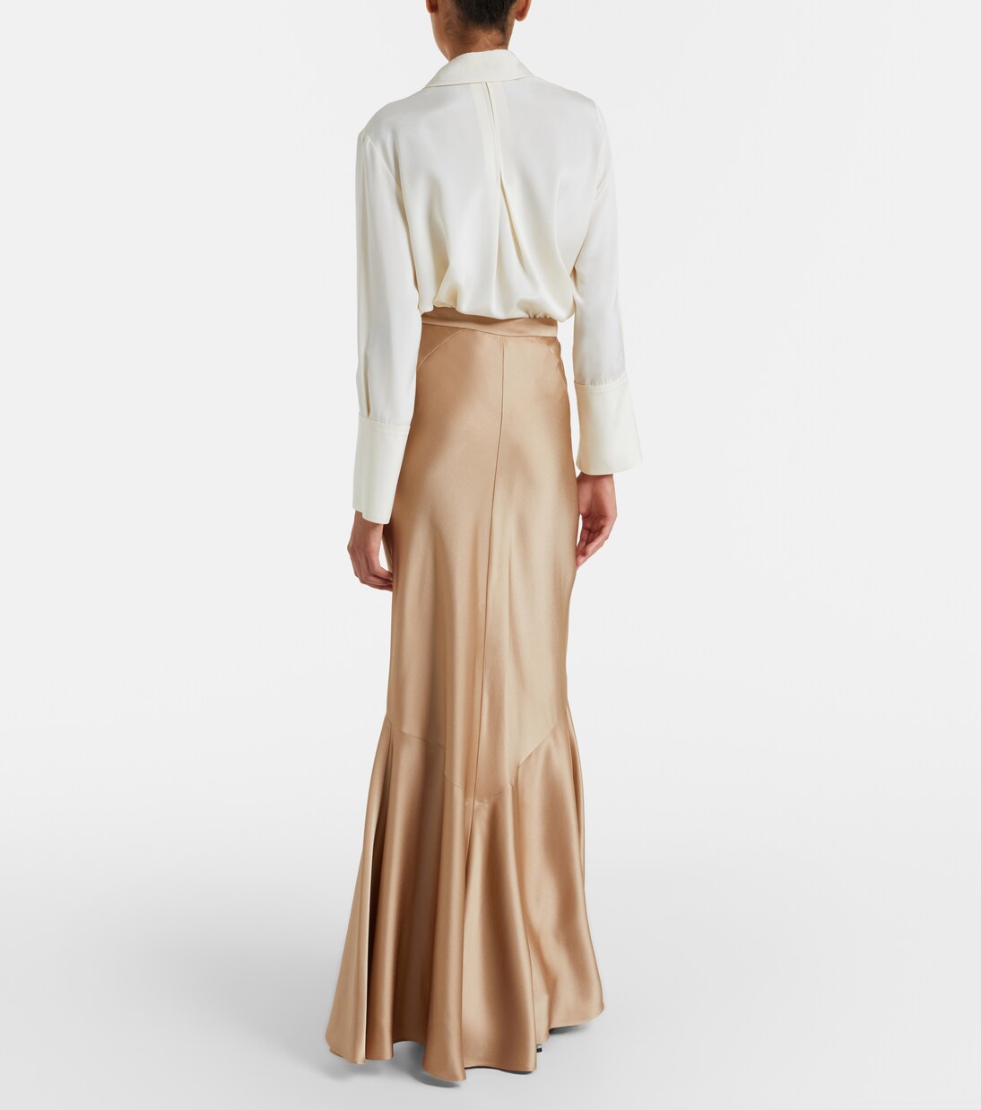 Satin maxi skirt | Max Mara