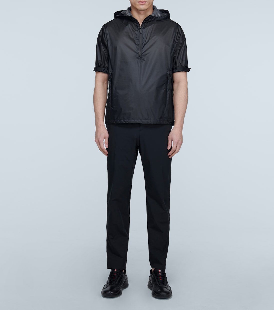 lightweight half-zip jacket | Prada