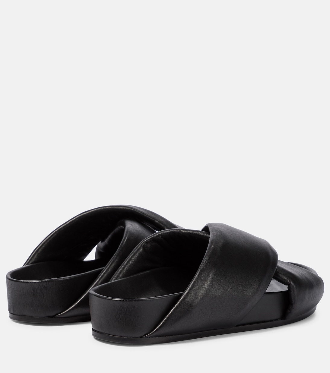 Quilted leather sandals | Jil Sander