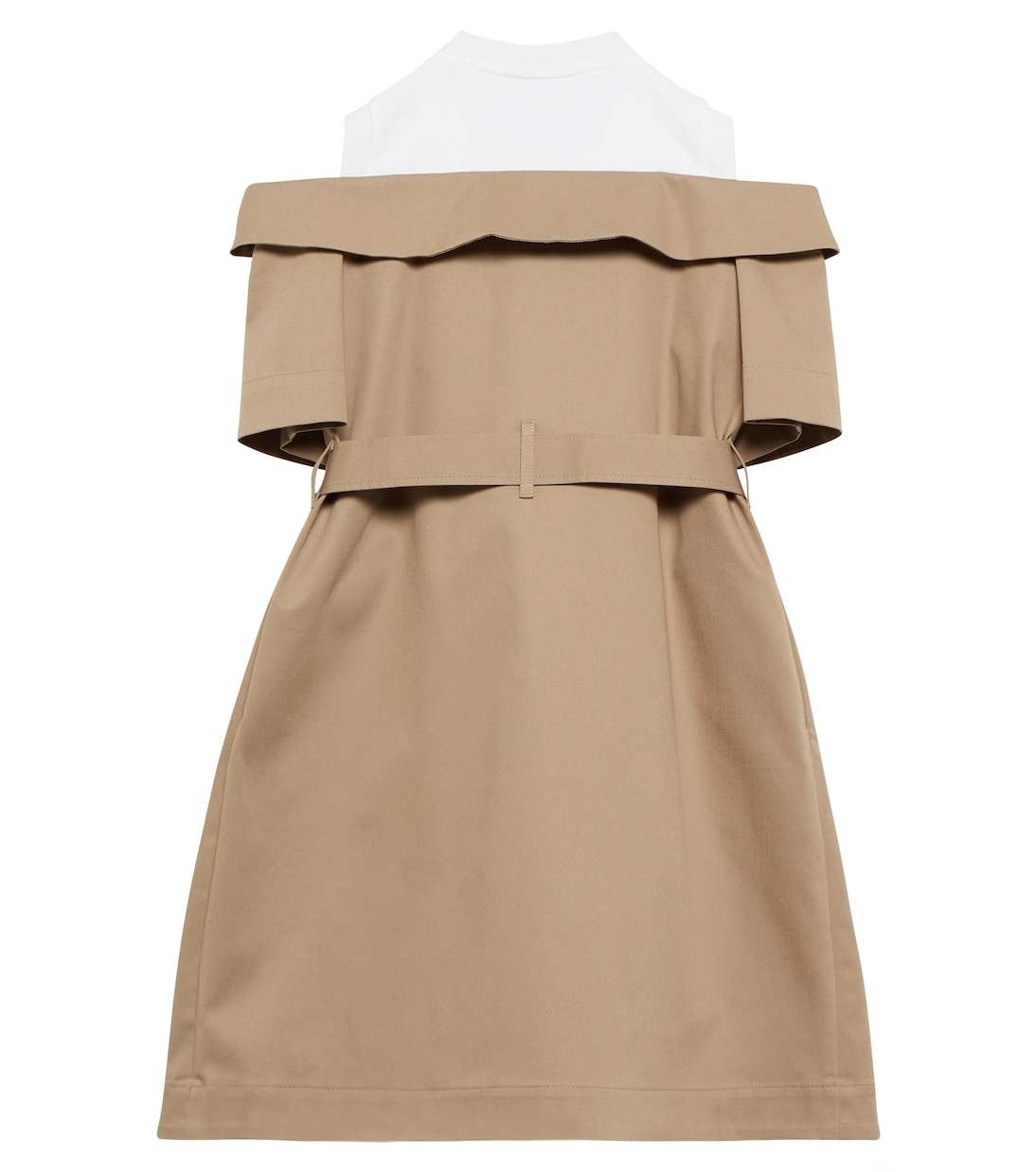 Trenchcoat-Kleid aus Gabardine | Fendi Kids