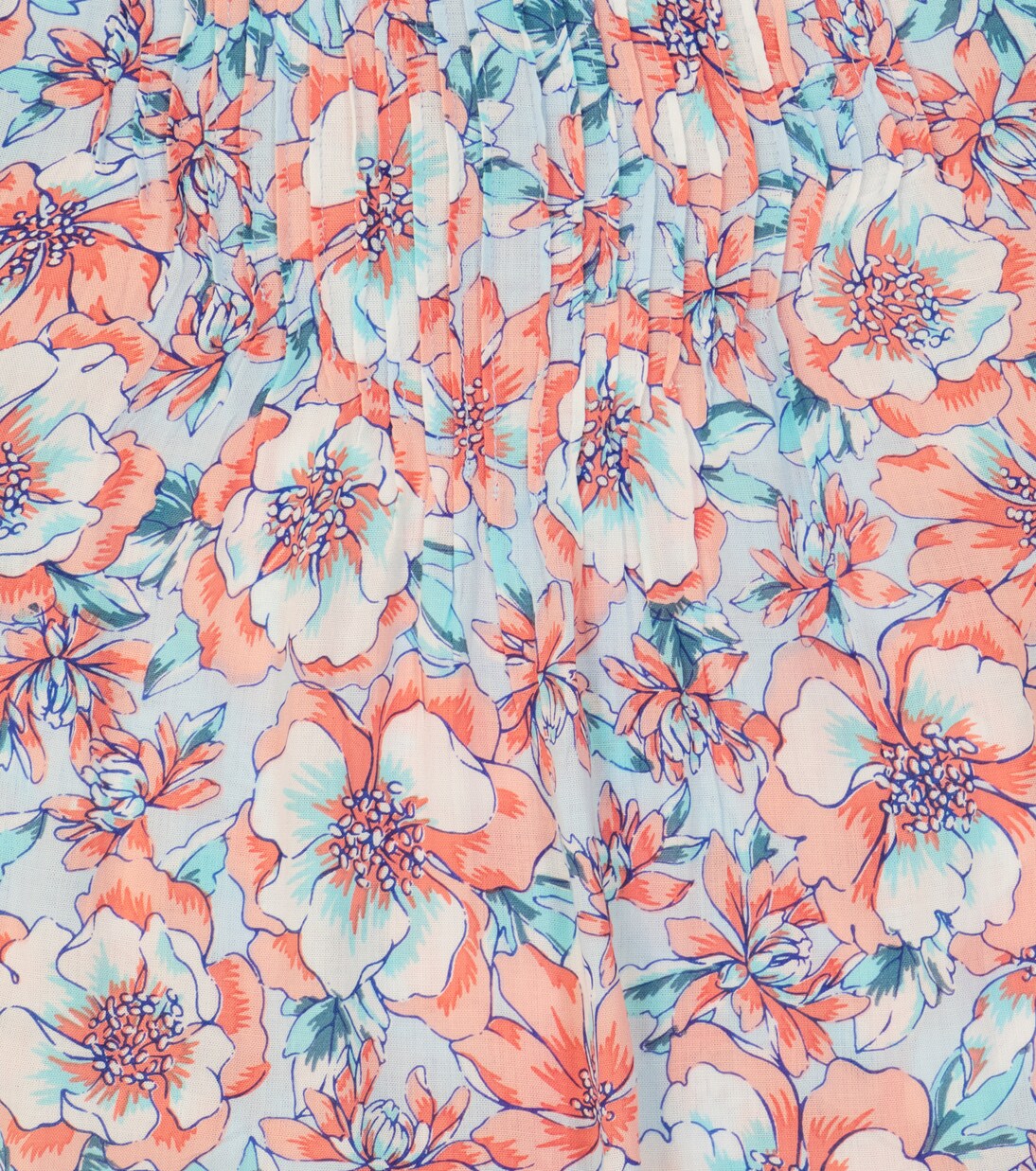 Amber floral blouse | Poupette St Barth Kids