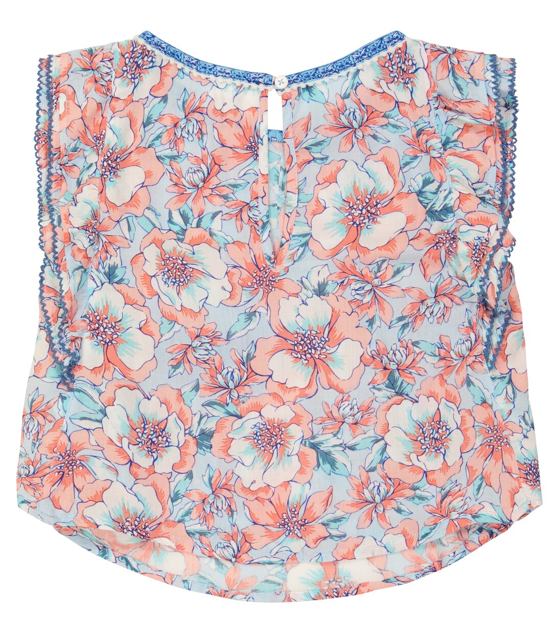 Amber floral blouse | Poupette St Barth Kids