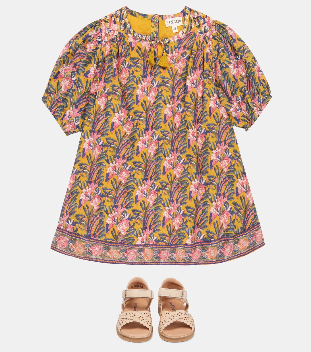 Eugenie floral cotton dress | Louise Misha