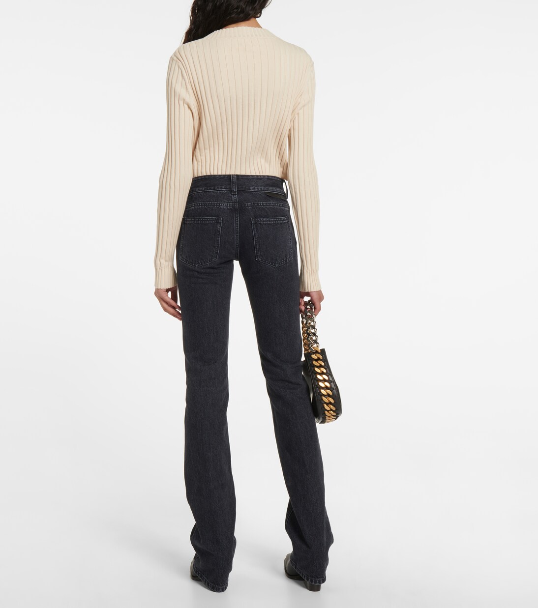 Low-Rise Straight Jeans | Stella McCartney