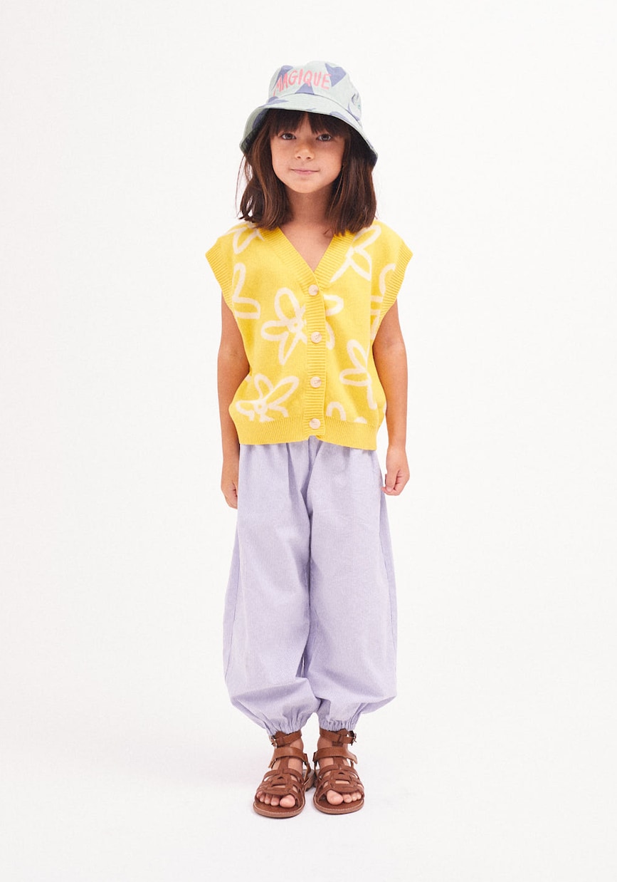 Bedruckter Pullunder aus Baumwolle | Jellymallow