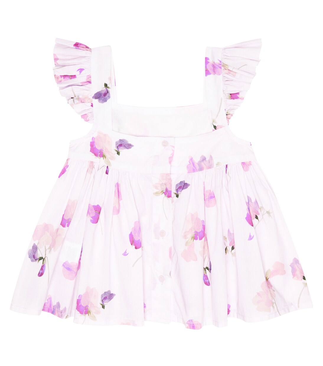 Sky floral cotton dress | Morley