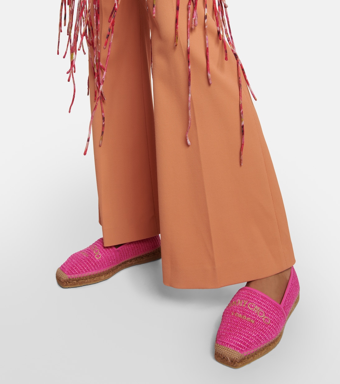 Espadrilles Brie Flat aus Raffiabast | Jimmy Choo