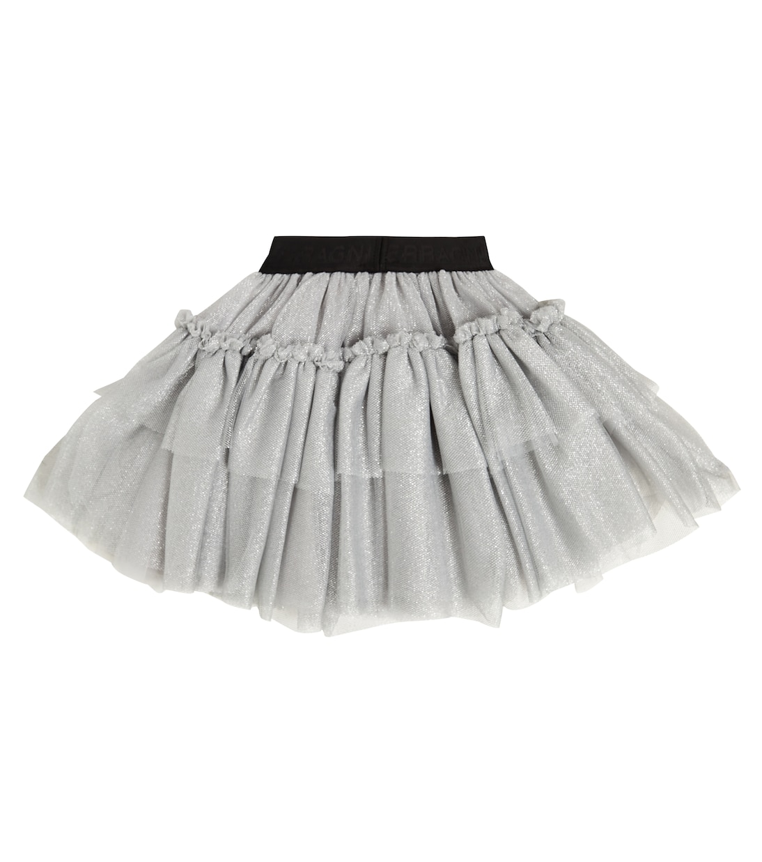 x Chiara Ferragni ruffled tulle skirt | Monnalisa