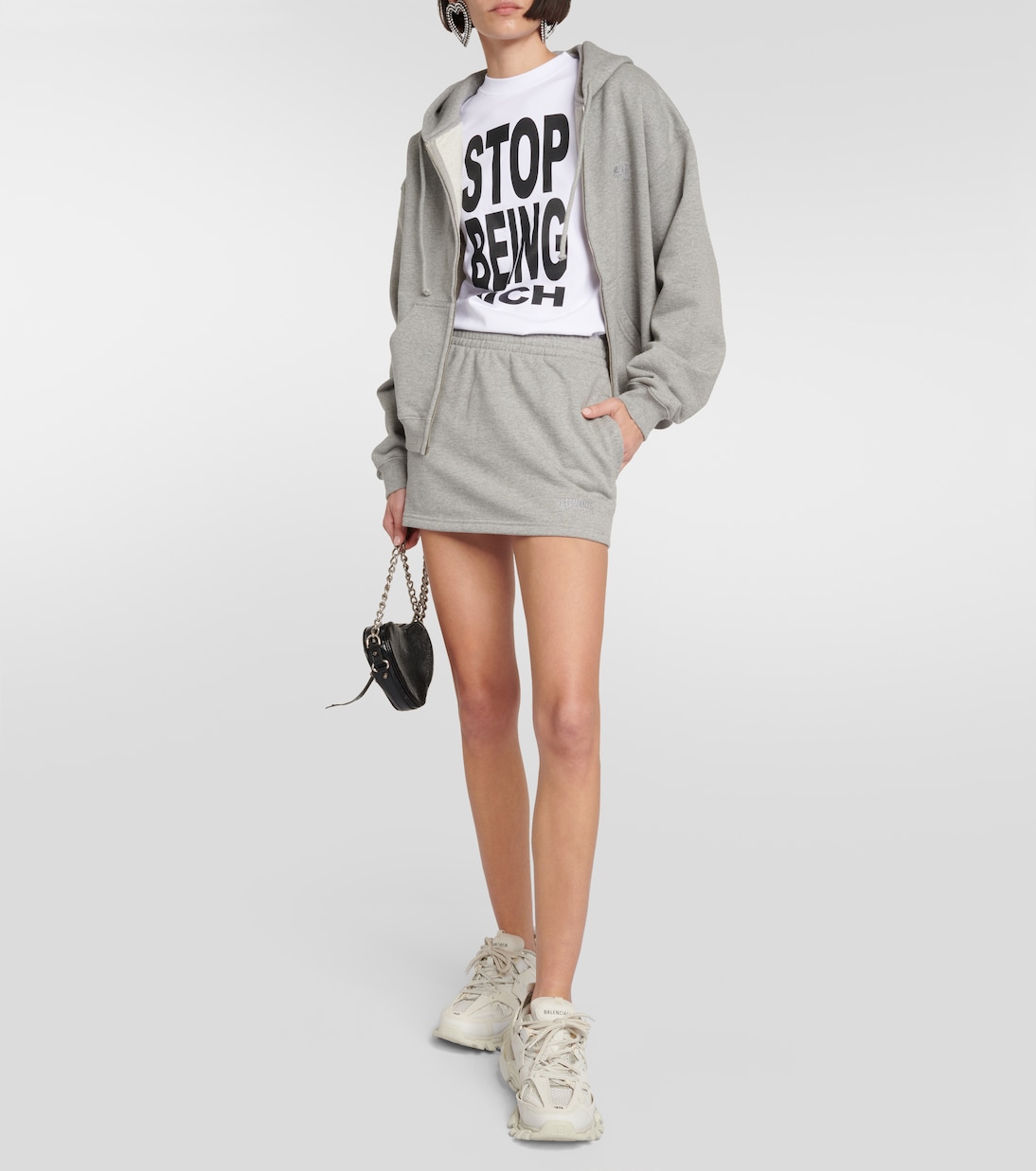 Minirock aus Jersey | Vetements