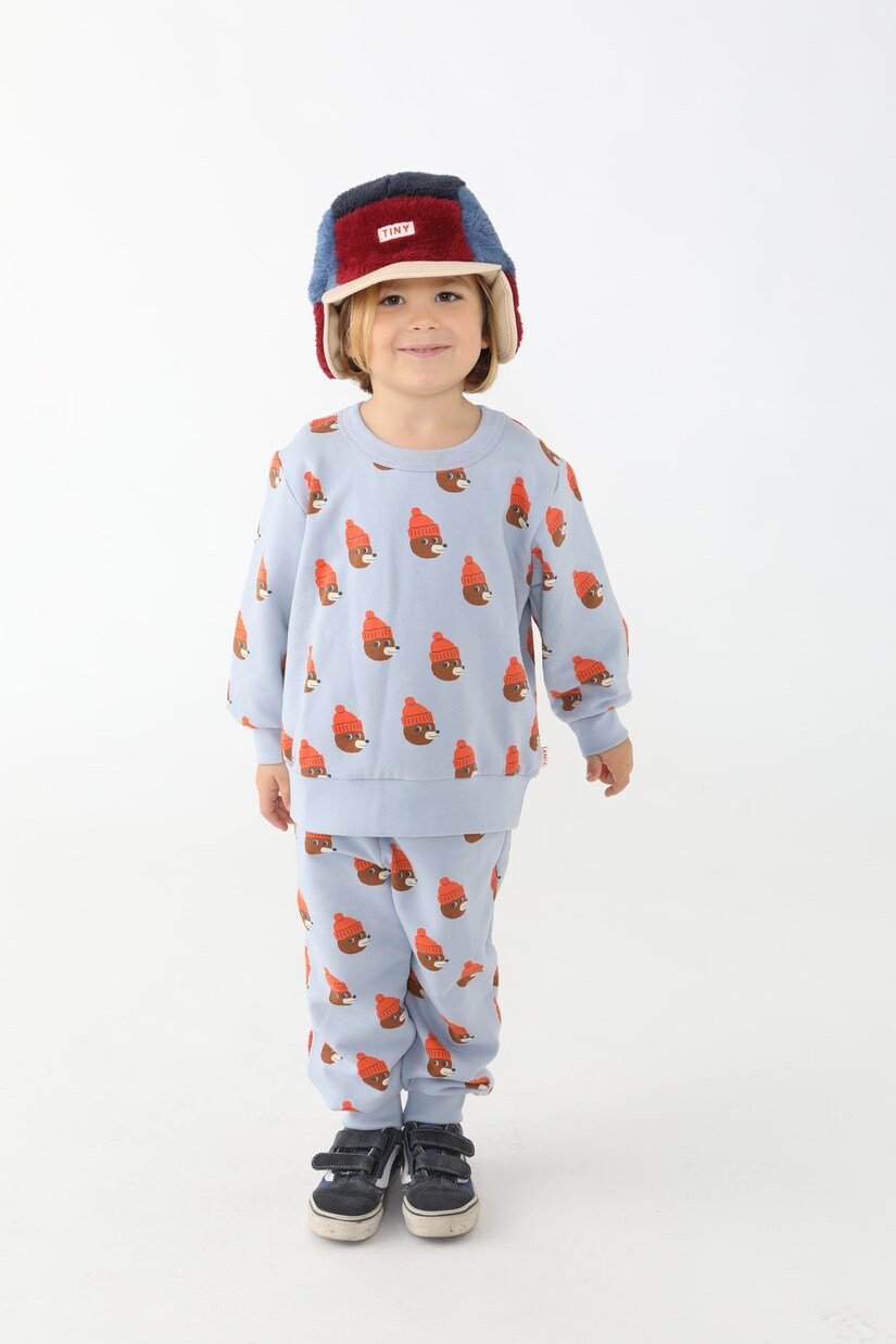 Bears cotton-blend sweatpants | Tinycottons