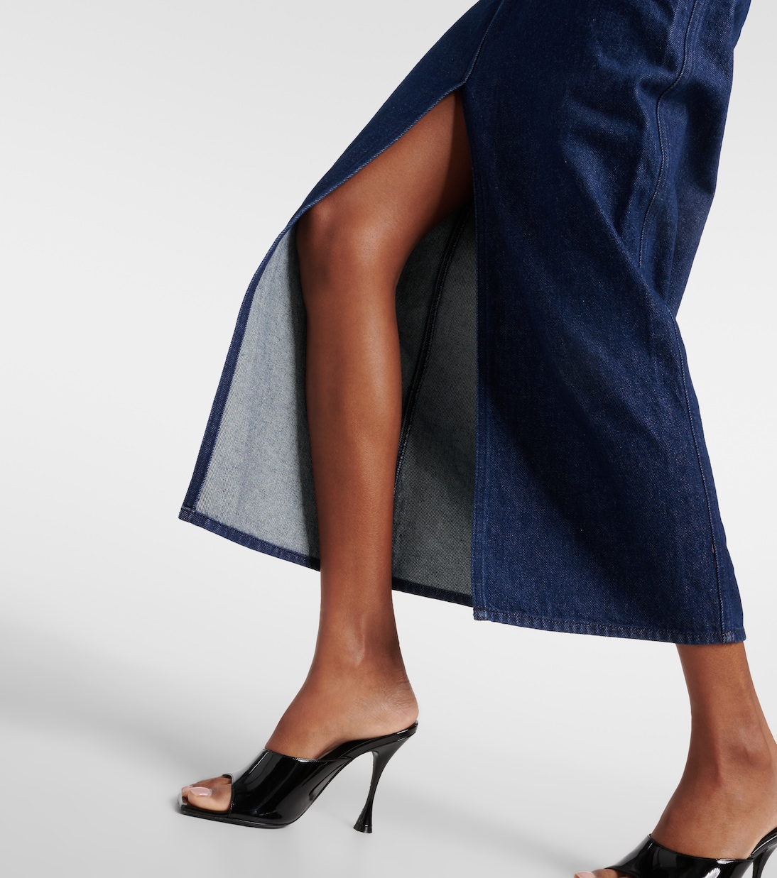 Low-Rise-Jeansrock | Magda Butrym