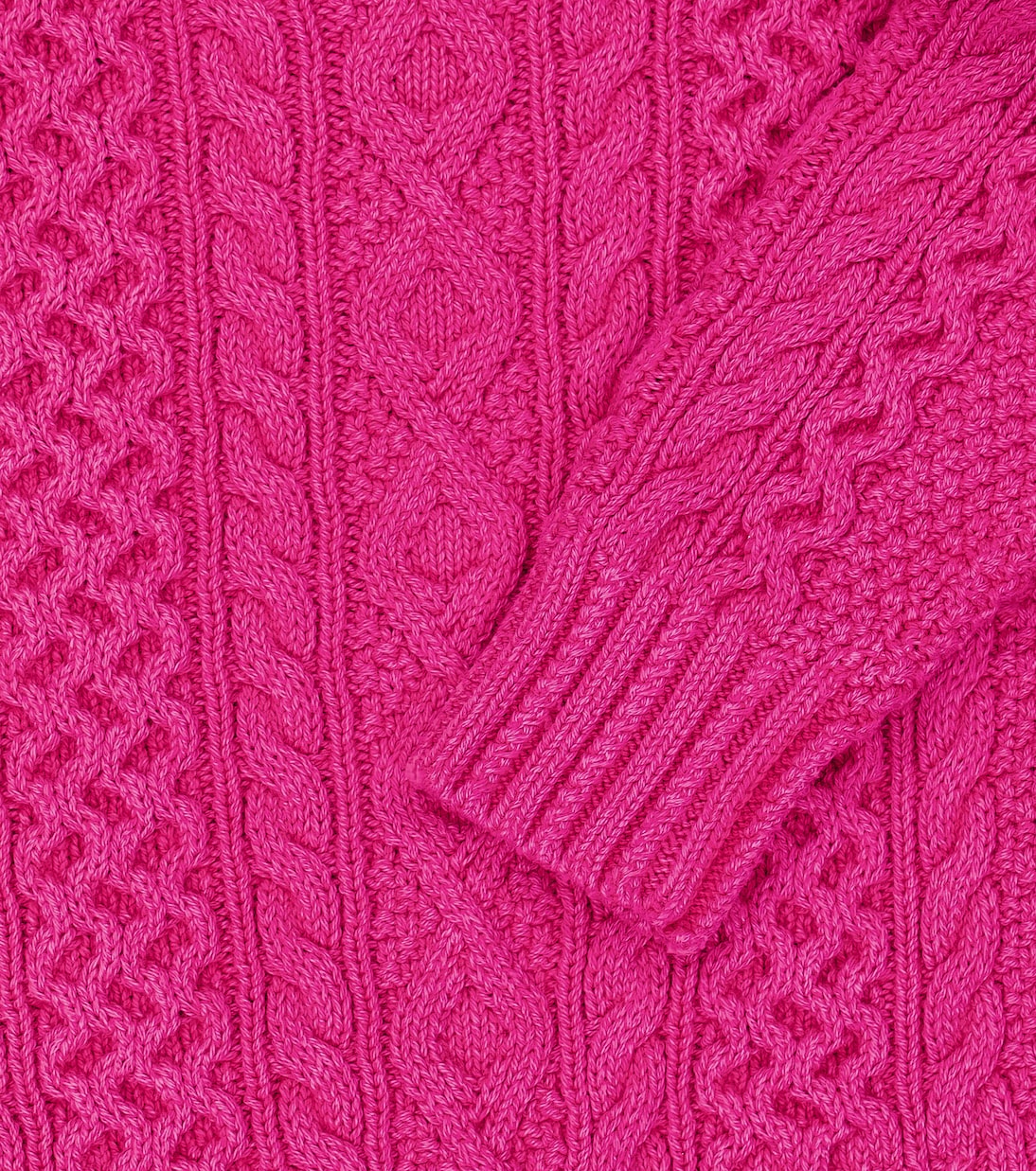 Cable-knit cotton sweater | Polo Ralph Lauren Kids