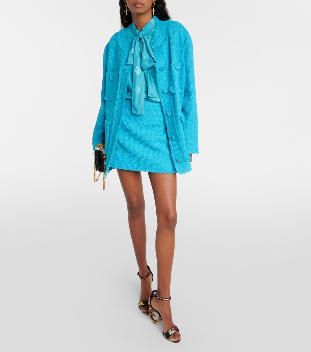 Minirock aus Tweed | Dolce&Gabbana