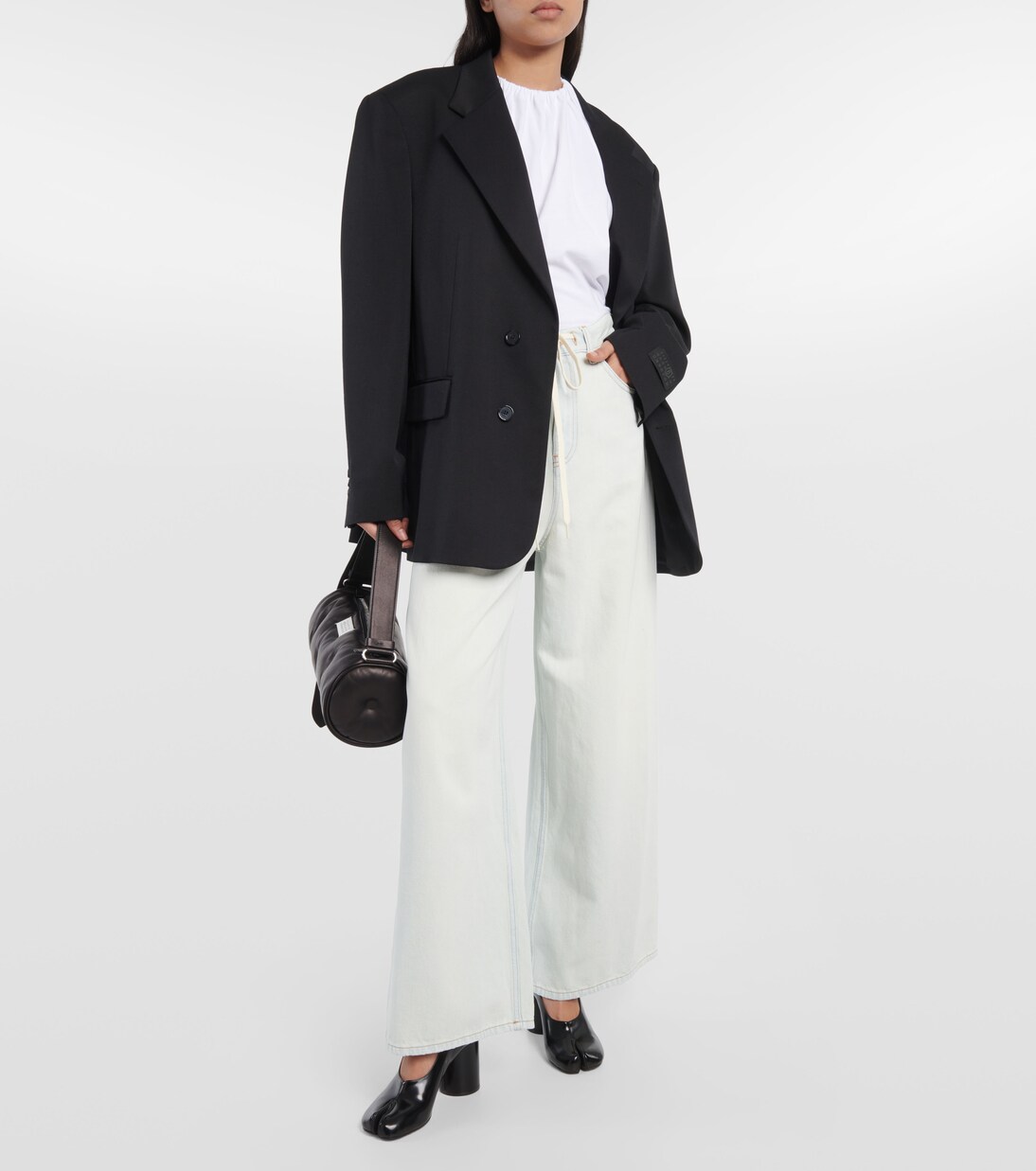 Top aus Baumwoll-Jersey | MM6 Maison Margiela