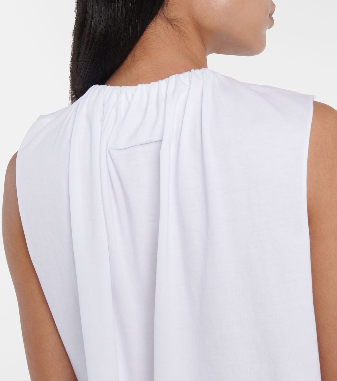 Top aus Baumwoll-Jersey | MM6 Maison Margiela